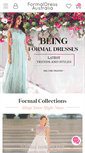 Mobile Screenshot of formaldressaustralia.com